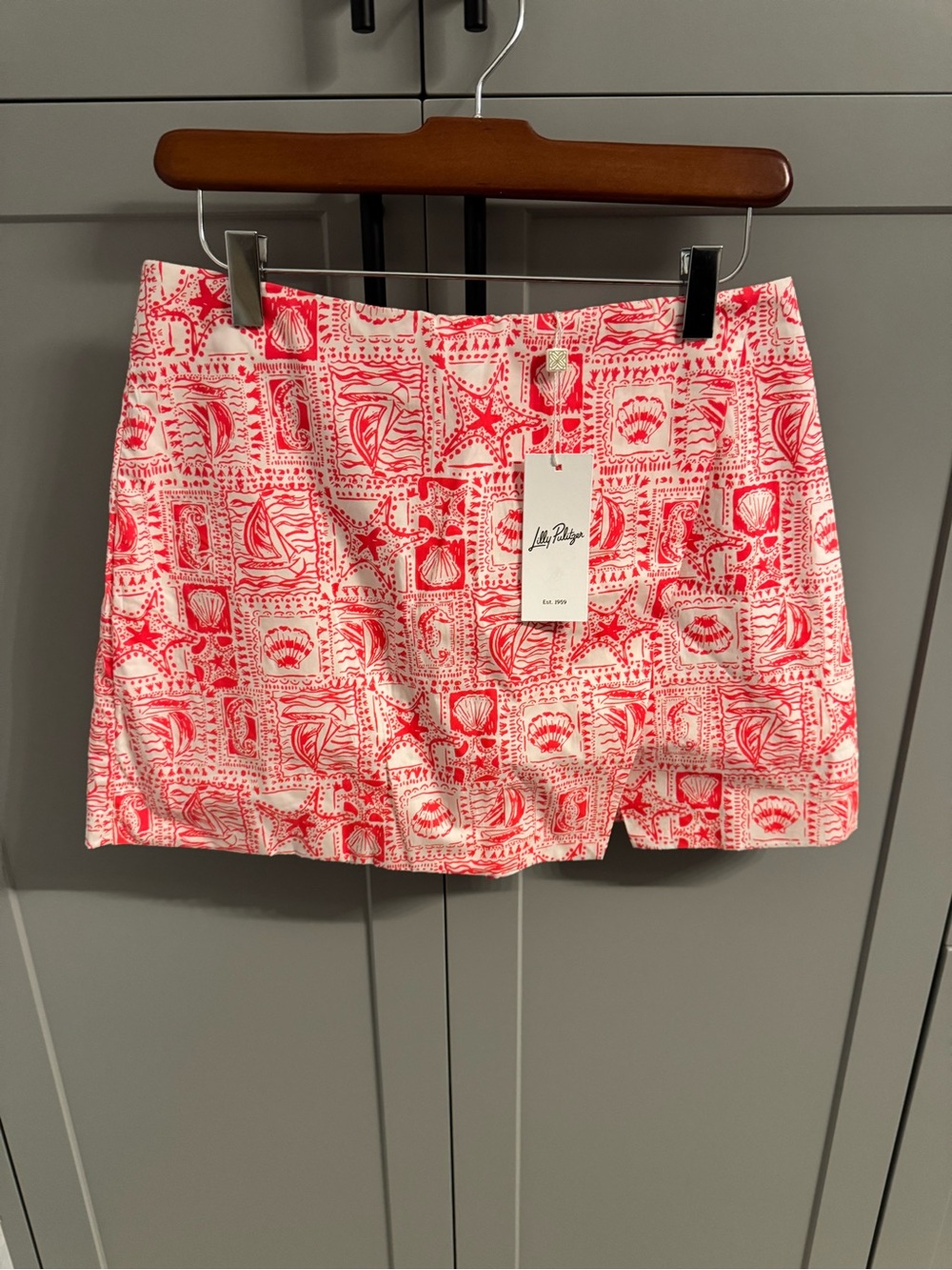NWT Lilly Pulitzer womens size 4 Alicent mini skort